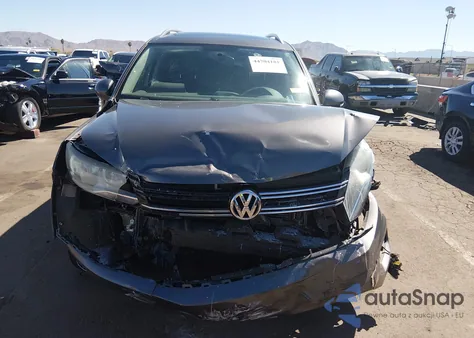 2014 Volkswagen Tiguan Sel from USA, damaged, VIN WVGAV3AX4EW545962